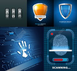 高效設(shè)計(jì)網(wǎng)絡(luò)安全軟件界面，千圖網(wǎng)提供免費(fèi)矢量素材模板（編號(hào)13587146）